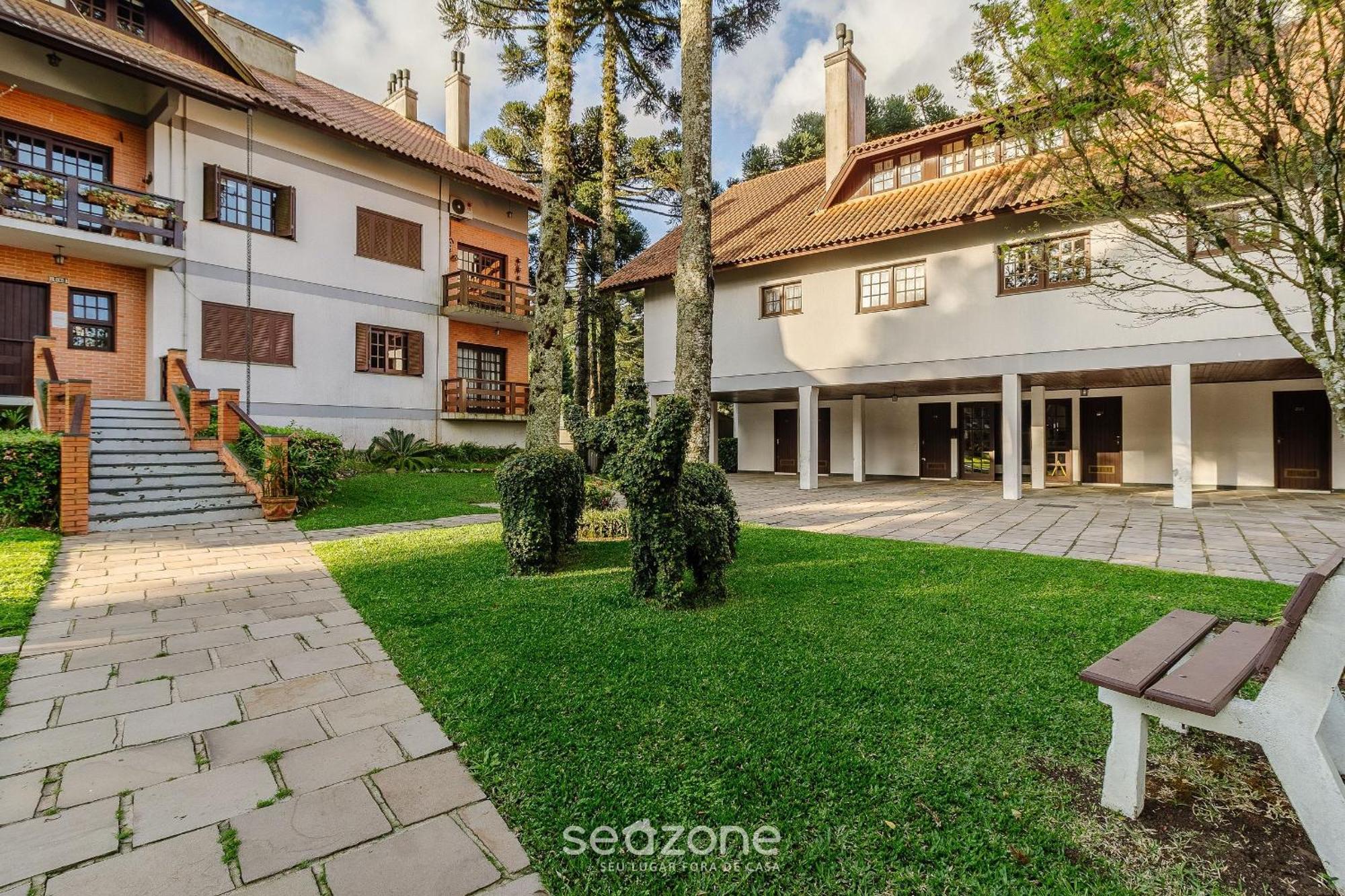 Apto Duplex C/ Lareira 100M Do Lago Negro Rln204 Gramado Exterior photo
